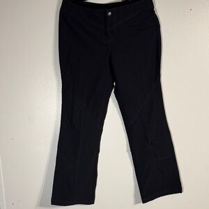Athleta Black Cropped Trousers